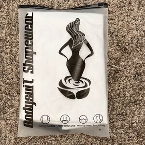 2 Bodysuit Shapewear - White and  Black